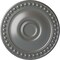 Ekena Millwork Foster Ceiling Medallion (Fits Canopies up to 5 5/8"), Hand-Painted Silver, 19 1/8"OD x 1"P CM19FOSLS - alternate 1